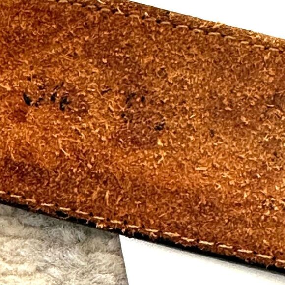 Leegin brown leather silver buckle belt - Picture 6 of 14